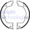 Комплект тормозных колодок, стояночная тормозная система DELPHI LS2090