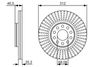 Bosch Brake Disc 0 986 479 A30