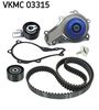 SKF Water Pump & Timing Belt Kit VKMC 03315