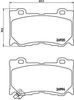 Комплект тормозных колодок, дисковый тормоз BREMBO P 56 089 (24994, 24920, D1346 8457)
