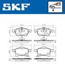 Sada brzdových destiček, kotoučová brzda VKBP 80314 A