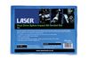 Laser Tools Dual Drive Spline Impact Bit Socket Set 9pc