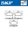 комплект спирачно феродо, дискови спирачки