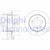Тормозной диск DELPHI BG3910C