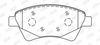 Sada brzdových destiček, kotoučová brzda 573124J