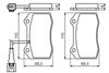 Bosch Brake Pad Set, disc brake 0 986 494 367