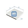 Фільтр салону UFI 53.260.00
