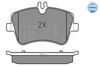 Meyle 025 231 4419 Brake Pad Set, disc brake