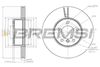 Гальмівний диск BREMSI CD7717V (DBB717V)