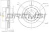 Тормозной диск BREMSI CD7532V (DBB532V)