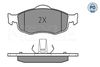 Meyle 025 213 9418/PD Brake Pad Set, disc brake