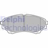 Комплект гальмівних колодок, дискове гальмо DELPHI LP2036 (24353, 24672, D1574-8784)