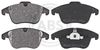 Комплект тормозных колодок, дисковый тормоз A.B.S. 37568