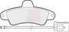 APEC Brake Pad Set, disc brake PAD807
