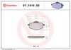 BREMBO Brake Pad Set, disc brake 07YA14SX