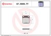 BREMBO Brake Pad Set, disc brake 07HO09TT