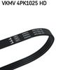 ozubený klínový řemen VKMV 4PK1025 HD