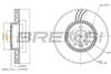 Тормозной диск BREMSI CD7607V (DBB607V)