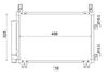 Mahle Condenser, air conditioning AC 793 000S