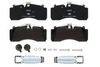 BREMBO Brake Pad Set, disc brake P A6 428S