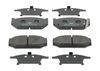 Sada brzdových destiček, kotoučová brzda FDB4705