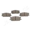 Комплект тормозных колодок, дисковый тормоз JAPANPARTS PA-209AF
