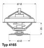 Termostat, chladivo 4165.79D