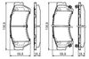 Bosch Brake Pad Set 0 986 494 221 (0986494221)
