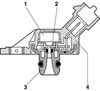 Sensor, boost pressure 0281002316