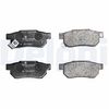 Delphi Brake Pad Set, disc brake LP625