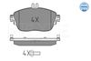 Meyle Brake Pad Set, disc brake 025 248 6919