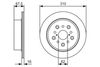 Гальмівний диск BOSCH 0986479 R25 (BD1760, E1 90R-02C0443/1452)