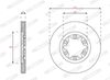 Ferodo Brake Disc DDF1921