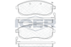 Комплект тормозных колодок, дисковый тормоз ICER 181882-200 (24281, 24282, D815-8530)