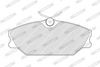 Sada brzdových destiček, kotoučová brzda FDB1420