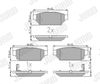 Комплект тормозных колодок, дисковый тормоз JURID 571943J (21872)