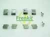 Комплектуючі, колодки дискового гальма FRENKIT 901240