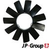 Крильчатка вентилятора, охолодження двигуна JP GROUP 1414900800