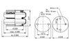 Mech, pneumatické odpružení FD 330-30 M14 M10