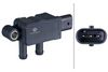 HELLA Sensor, exhaust pressure 6PP 358 392-141
