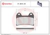 BREMBO Brake Pad Set, disc brake 07BB1959
