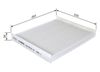 BOSCH Filter, cabin air 1 987 435 078