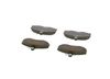 Sada brzdových destiček, kotoučová brzda 0 986 468 613