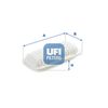 Повітряний фільтр UFI 30.176.00