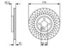 Bosch Brake Disc 0 986 479 A07 (0986479A07)