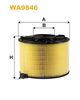 Повітряний фільтр WIX FILTERS WA9846