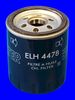 Масляний фільтр MECAFILTER ELH4478