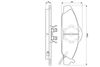 Комплект тормозных колодок, дисковый тормоз BOSCH 0 986 424 551 (BP301, E9 90R-011096/772, 23230;23231;23232;23233)