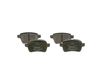 Комплект гальмівних колодок, дискове гальмо BOSCH 0 986 494 802 (BP1976, E9-90R-02A1180/3845, 25818)