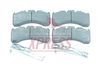 Комплект гальмівних колодок, дискове гальмо MERITOR MDP3169K (29169, 29177)